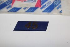 logo, insigne 45 aile avant neuf d'origine 7704280 FIAT UNO TURBO IE