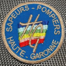 ECUSSON PATCH SAPEURS POMPIERS