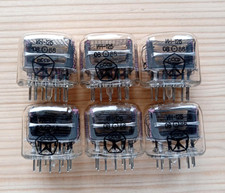 6 X IN-12B IN-12 Soviet Nixie Tubes. 100 % testé. NEW.