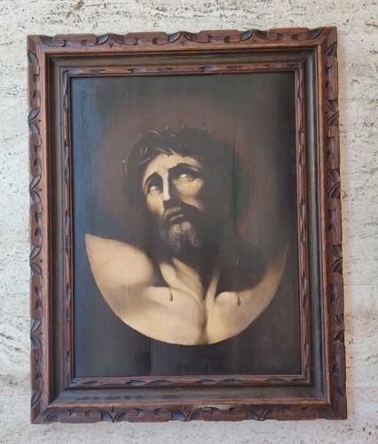 Ancienne peinture huile - peinture, l'huile