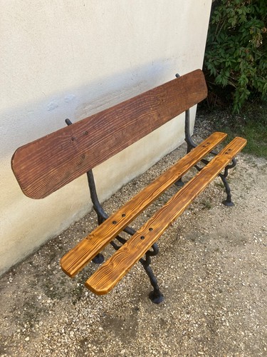 Ancien banc jardin - de,