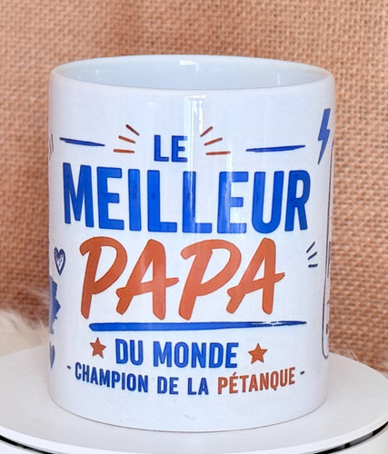 Mug meilleur papa joueur - mug,
