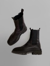 officine creative st.Morith leather brown boots Women size 39 ( 25 cm )