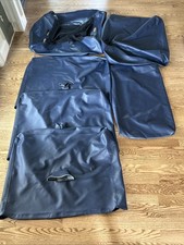 Lovesac Sactional Navy Faux Leather 3 Standard Side And 1  Standard Seat Covers