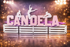 Porte-médailles Trampoline