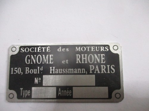 Plaque signalétique s87 - plaque,
