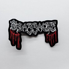 Massacre Shaped  Logo  EMBROIDERED PATCH