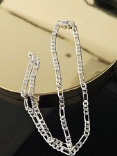 Chaine Cubaine En Argent