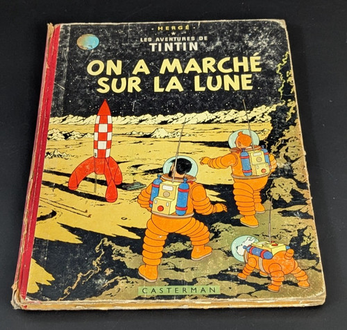 Tintin marché sur la - marché,