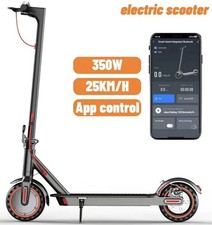 Trottinette Électrique Adulte Tout Terrain Autonomie 35km Écran LCD 25km/h Noir