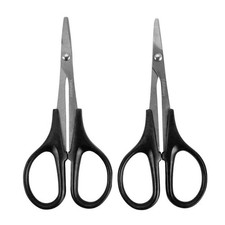 2pcs RC Body Trimming Scissors Set 1 Straight and 1 Curved Scissors for RC Vehicle...