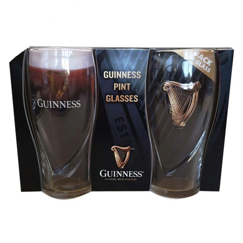 Guinness pack pint glass - guinness, 2