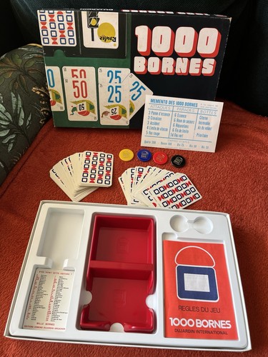 Jeu mille bornes - jeu, de
