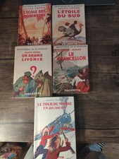 Verne Jules . Lot de 5 Livres