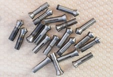 Vintage Lot Schaublin Style 6mm Milling Machine Collets Watchmaker