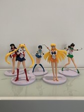 sailor moon figurine Lot 5 Pièces État Parfait 