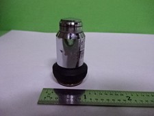 Microscope Wild Heerbrugg Suisse Objectif 100X Optique En L'état #AI-59