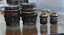 RARE! Mint+, Nikon Macro Nikkor 19mm, 35mm, 65mm and 12cm Lens set with adapters