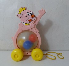 ancien jouet à tirer petit