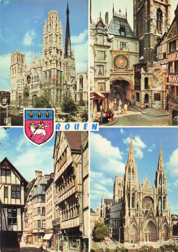 Rouen cathedrale le - cathedrale, gros