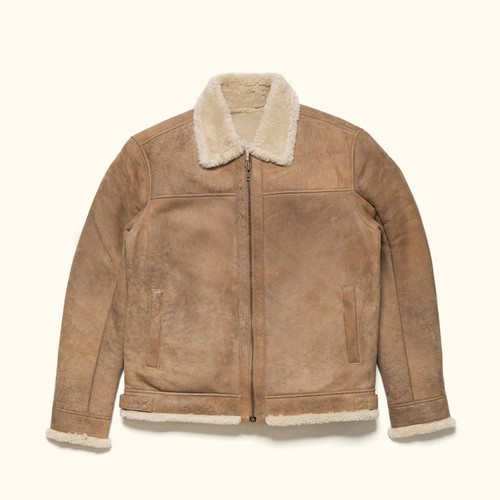 Veste bombardier peau de - veste,