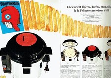 Advertising 047 1968 SEB Fryer (2 Pages) Oil Lesieur