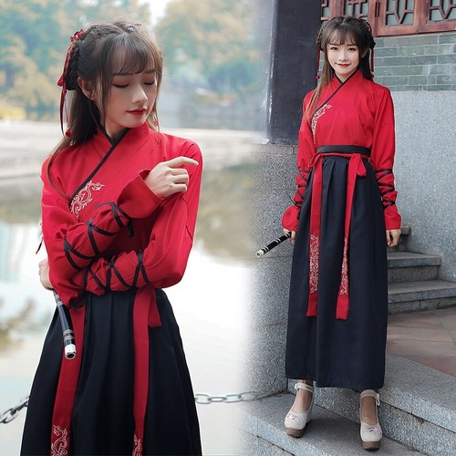 Femme ancien chinois brodé - femme,