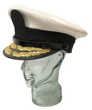 Blanc Marine Chapeau Visière