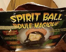 2006 Gemmy Boule Magique Animated Spirit Ball .Gypsy Fortune Teller Halloween