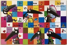 9 livres Le LOUP QUI 