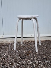 jean prouvé METAL AND WOOD STOOL JEAN PROUVE _ tabouret vintage jean prouvé