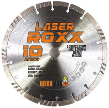 Disque de Diamant 350 230 125 MM Béton - Universel Disque Laser Roxx