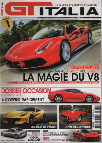 Italia alfa 4c spider - italia, 1