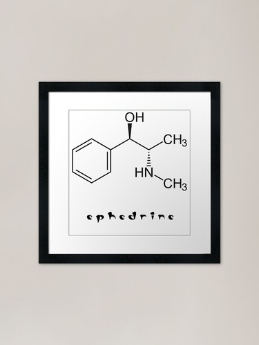 Ephedrine chemistry molecules