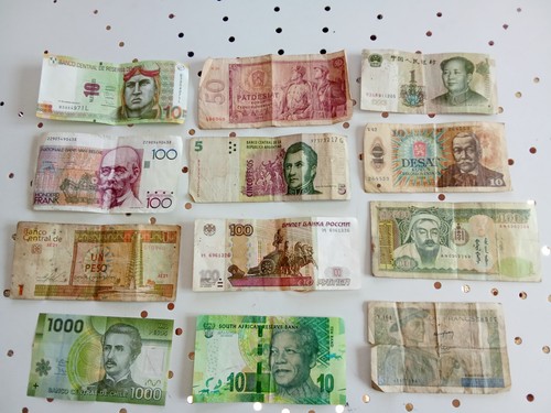 Lot billets de banque - lot, 12