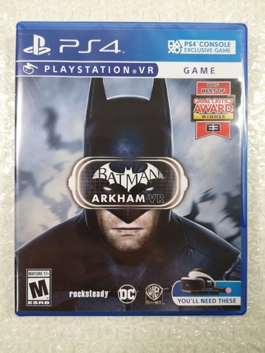Batman arkham ps4 - vr,