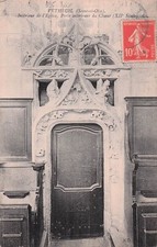 95 VETHEUIL INTERIOR OF THE CHURCH INTERIOR DOOR OF THE CHOIR