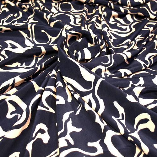 Tissu crêpe chine soie - tissu, en