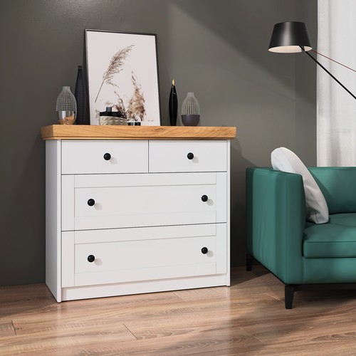 Sideboard buffet bois - bois, 3