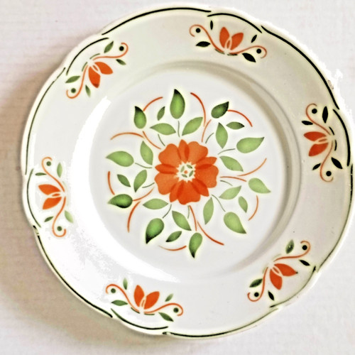 Assiette ancienne lunéville - assiette,