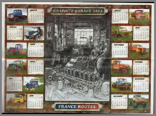 Poster camion rétro - poster,