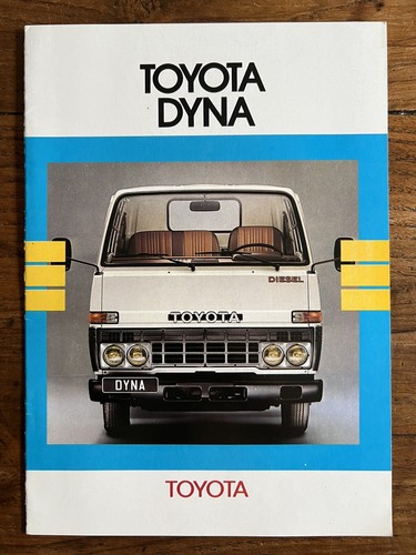Brochure toyota dyna - toyota, fevrier