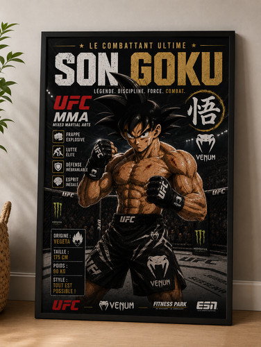 Magnifique cadre dragon ball - cadre,