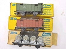 LILIPUT HO LOT DE 3 WAGONS