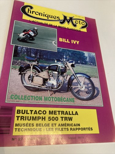 Chroniques moto 27 bill - 27,