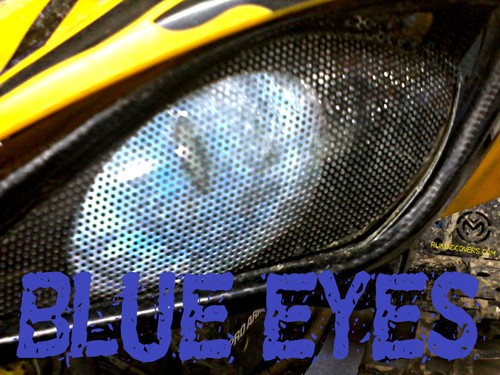 Raptor yamaha 660 bleu - raptor,