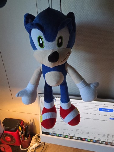 Peluche sonic the hedgehog - peluche,