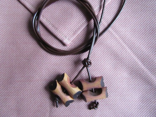 Wood badges beads not - 1, lt