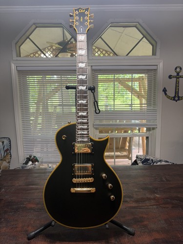 Esp ltd 1000 deluxe - ltd, black