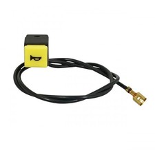 Bouton poussoir de klaxon noir